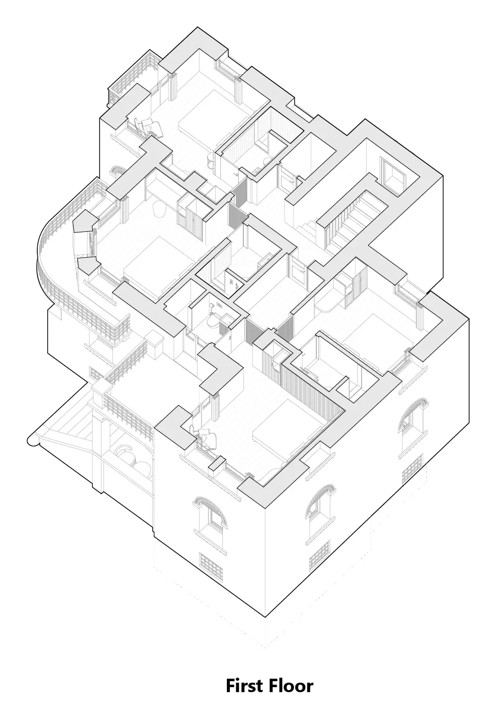 Il Castelletto – drawing 3 of 5