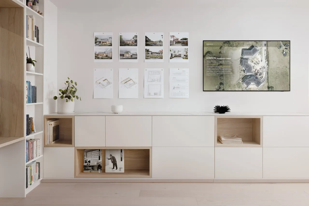 Lo studio di Londra